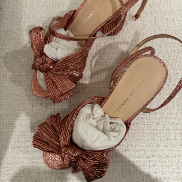 Loeffler Randall sandals and clutch - Picture 5 of 5